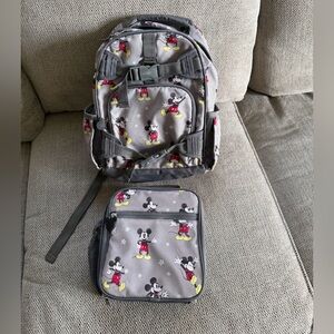 Pottery Barn Kids discontinued Mickey Mouse Backpack and Lunch Bag